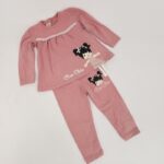 ⁦طقم للأطفال قطعتين لون زهري⁩ - الصورة ⁦5⁩