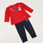 ⁦طقم قطعتين للأطفال لون أحمر⁩ - الصورة ⁦7⁩