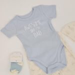 ⁦طقم 4 قطع للأطفال لون أزرق فاتح وبيج⁩ - الصورة ⁦6⁩