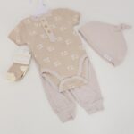 ⁦طقم 4 قطع للأطفال لون بيج⁩ - الصورة ⁦5⁩