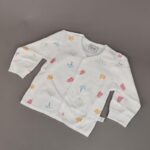 ⁦طقم حديثي الولادة 5 قطع لون أبيض⁩ - الصورة ⁦5⁩