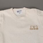 طقم للأطفال قطعتين لون أبيض