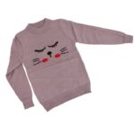 ⁦بلوزة ربيعية للأطفال لون بنفسجي⁩ - الصورة ⁦2⁩