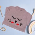 ⁦بلوزة ربيعية للأطفال لون بنفسجي⁩ - الصورة ⁦3⁩