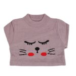 ⁦بلوزة ربيعية للأطفال لون بنفسجي⁩ - الصورة ⁦4⁩