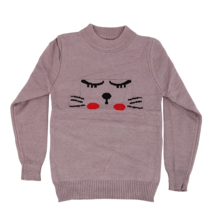 ⁦بلوزة ربيعية للأطفال لون بنفسجي⁩ - الصورة ⁦5⁩