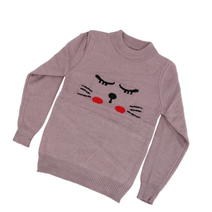 ⁦بلوزة ربيعية للأطفال لون بنفسجي⁩ - الصورة ⁦6⁩