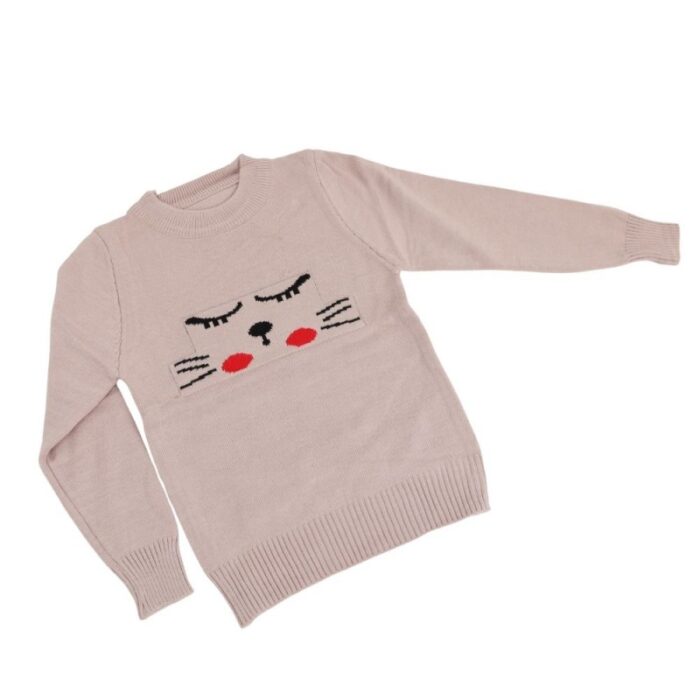 ⁦بلوزة ربيعية للأطفال لون بيج⁩ - الصورة ⁦2⁩