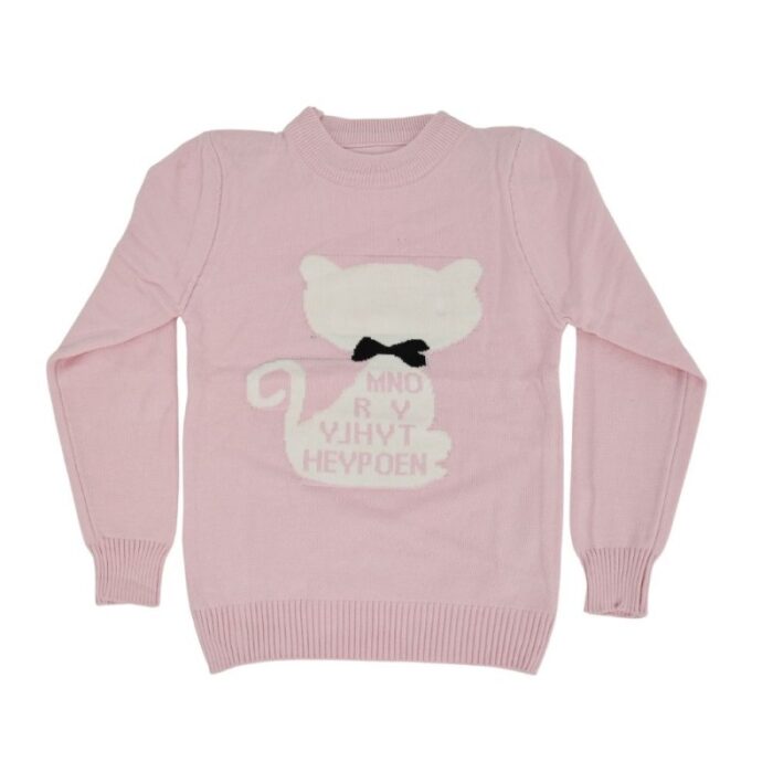 ⁦بلوزة ربيعية للأطفال لون زهري⁩ - الصورة ⁦5⁩