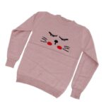 ⁦بلوزة ربيعية للأطفال لون زهري⁩ - الصورة ⁦2⁩