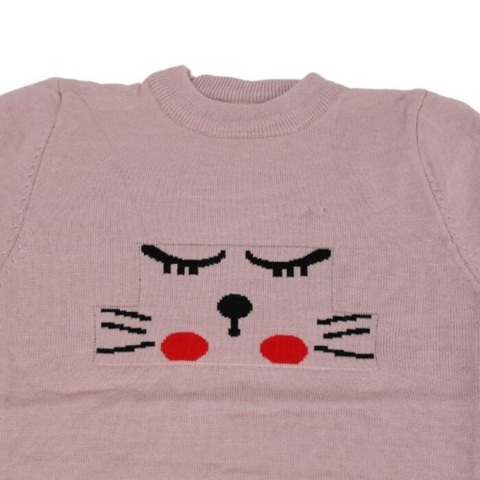 ⁦بلوزة ربيعية للأطفال لون زهري⁩ - الصورة ⁦3⁩