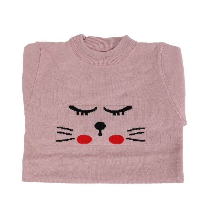 ⁦بلوزة ربيعية للأطفال لون زهري⁩ - الصورة ⁦6⁩