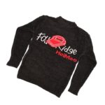 ⁦بلوزة صوف للأطفال لون أسود⁩ - الصورة ⁦6⁩