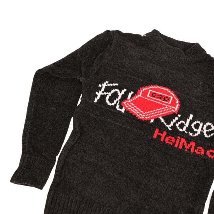 ⁦بلوزة صوف للأطفال لون أسود⁩ - الصورة ⁦7⁩