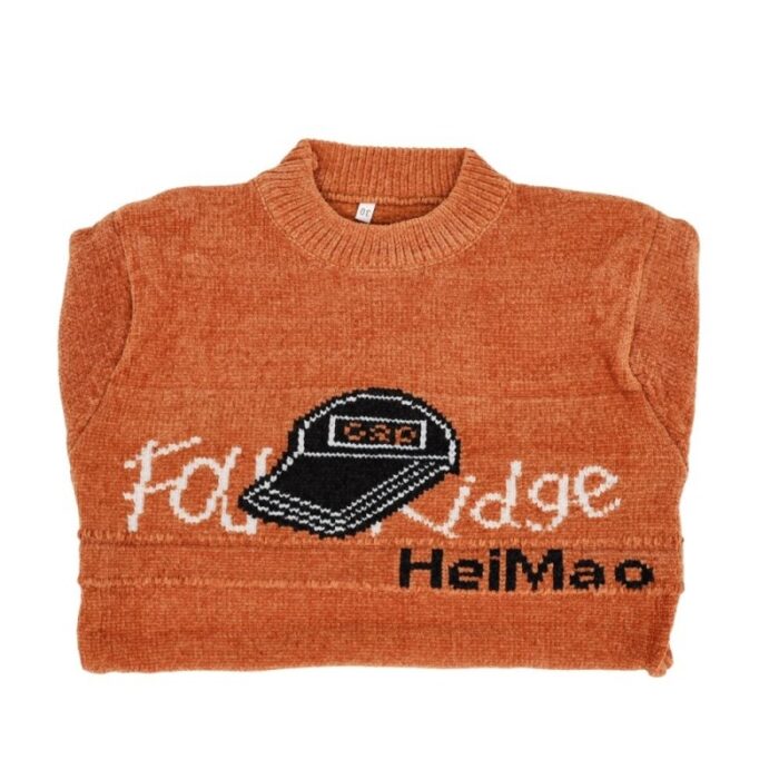 ⁦بلوزة صوف للأطفال لون عسلي⁩ - الصورة ⁦2⁩