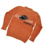 ⁦بلوزة صوف للأطفال لون عسلي⁩ - الصورة ⁦4⁩