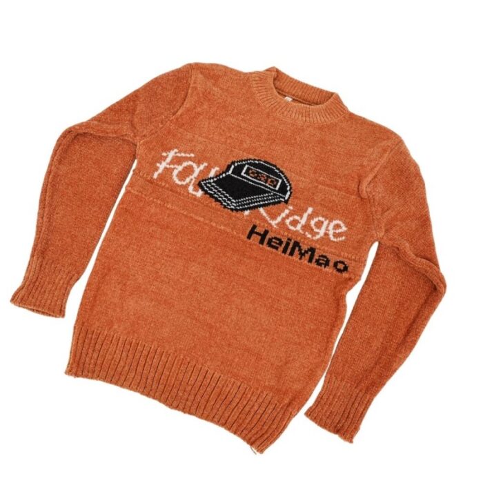 ⁦بلوزة صوف للأطفال لون عسلي⁩ - الصورة ⁦4⁩