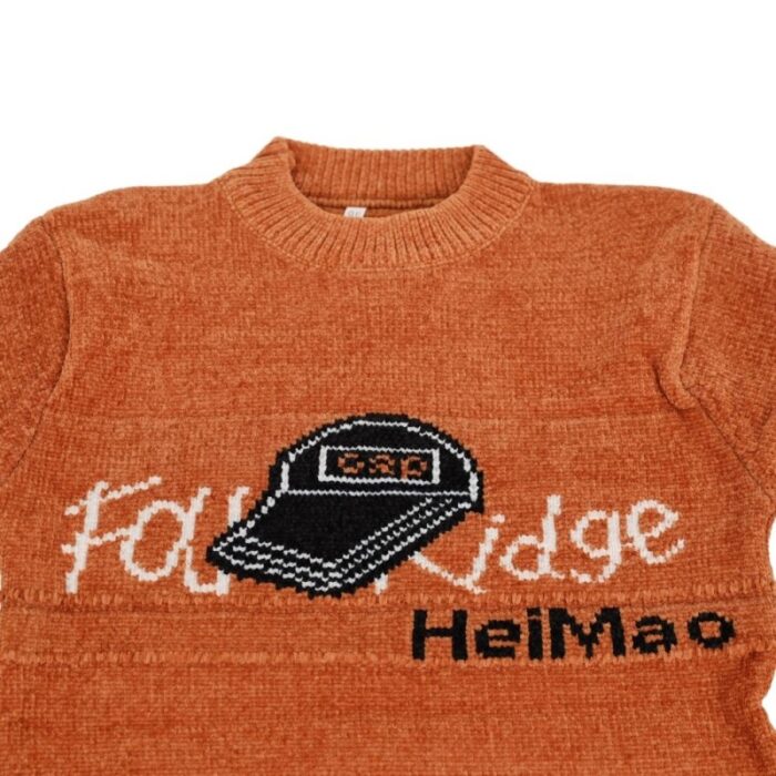 ⁦بلوزة صوف للأطفال لون عسلي⁩ - الصورة ⁦5⁩