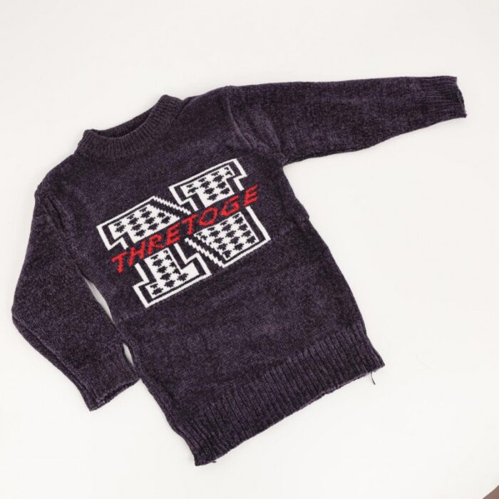 103379421_67de1c8158686 بلوزة صوف للأطفال لون بنفسجي - الصورة 1