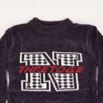 ⁦بلوزة صوف للأطفال لون بنفسجي⁩ - الصورة ⁦4⁩