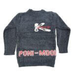 ⁦بلوزة صوف للأطفال لون أزرق⁩ - الصورة ⁦3⁩