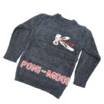 ⁦بلوزة صوف للأطفال لون أزرق⁩ - الصورة ⁦4⁩