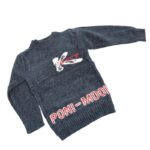 ⁦بلوزة صوف للأطفال لون أزرق⁩ - الصورة ⁦6⁩