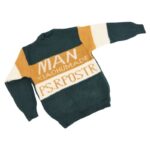 ⁦بلوزة صوف للأطفال لون كموني وكحلي⁩ - الصورة ⁦4⁩