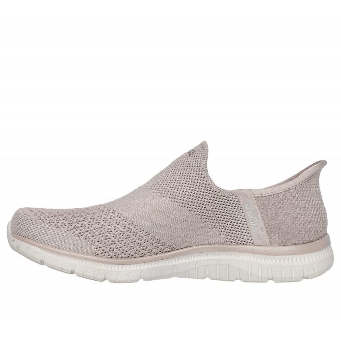 ⁦Skechers Women's Slip-ins: Virtue - Sleek Shoes - حذاء سكيتشرز سليب انس: فيتشر للنساء لون بيج⁩ - الصورة ⁦2⁩