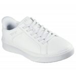 Skechers Men's Slip-ins: Court Break - Double Vented Shoes - حذاء سكيتشرز سليب انس: كورت بريك دبل للرجال لون أبيض