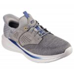 Skechers Men's Relaxed Fit: Slip-Ins: Slade - Caster Shoes - حذاء سكيتشرز ريلاكس فيت: سليب انس سلاد للرجال لون رمادي
