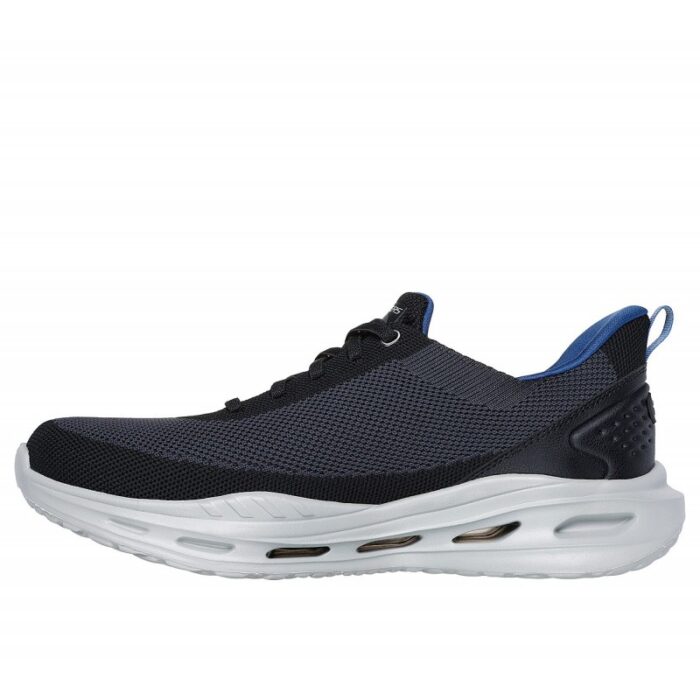 ⁦Skechers Men's Slip-ins Relaxed Fit: Arch Fit Orvan - Kincade Shoes - حذاء سكيتشرز ريلاكس فيت: ارتش فيت اورفان للرجال لون أسود⁩ - الصورة ⁦2⁩