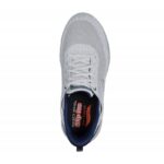 ⁦Skechers Men's Slip-ins Relaxed Fit: Arch Fit Orvan - Kincade Shoes - حذاء سكيتشرز ريلاكس فيت: ارتش فيت اورفان للرجال لون رمادي فاتح⁩ - الصورة ⁦4⁩