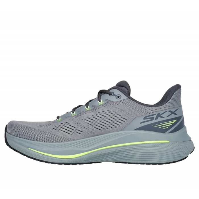 ⁦حذاء سكيتشرز ماكس كوشينينغ للرجال لون رمادي -Skechers Men's Max Cushioning Propulsion Shoes⁩ - الصورة ⁦2⁩