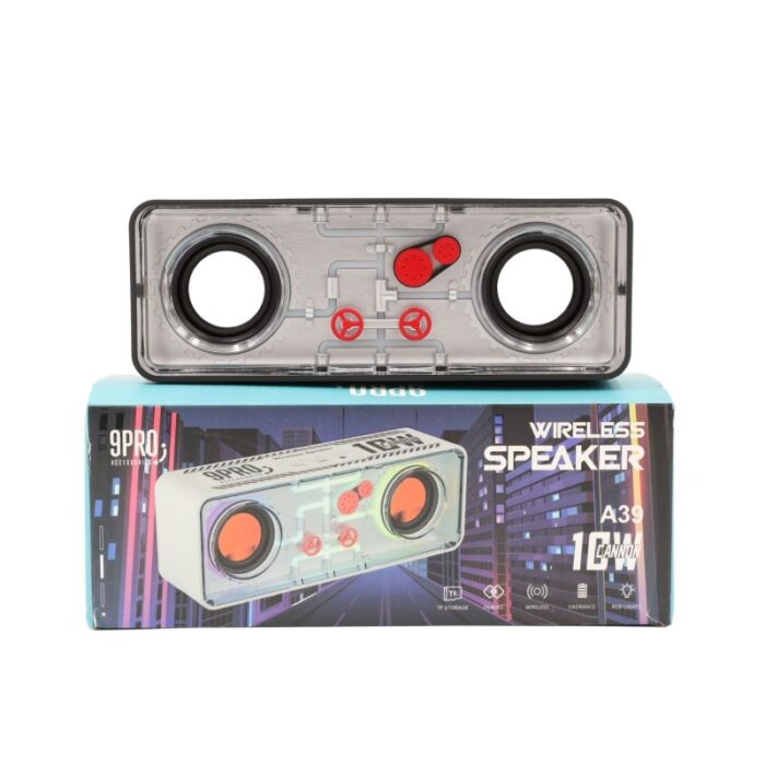 ⁦9Pro A39 Wireless Speaker Black⁩ - الصورة ⁦4⁩