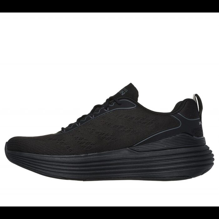 ⁦Skechers Mens' Max Cushioning Suspension Shoes- حذاء سكيتشرز ماكس كوشينغ سوسبينشن للرجال لون أسود⁩ - الصورة ⁦4⁩