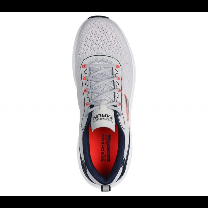 ⁦Skechers Mens' Max Cushioning Suspension Shoes- حذاء سكيتشرز ماكس كوشينغ سوسبينشن للرجال لون رمادي⁩ - الصورة ⁦3⁩