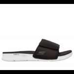 ⁦Skechers Mens' GO Consistent - Watershed Sandals- شبشب سكيتشرز جو كونستينت للرجال لون أسود ونعل أبيض⁩ - الصورة ⁦2⁩