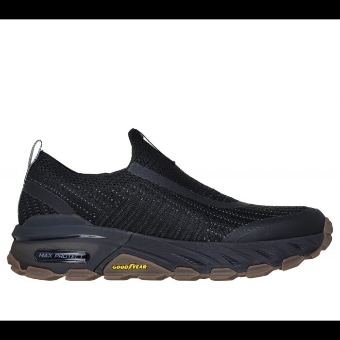 ⁦Skechers Men's Max Protect Shoes - حذاء سكيتشرز ماكس بروتكيت للرجال لون أسود⁩ - الصورة ⁦2⁩