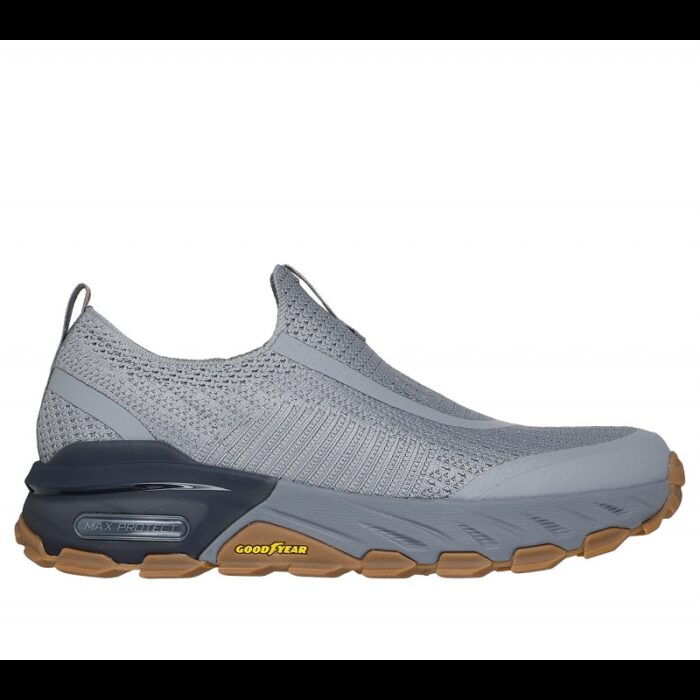 ⁦Skechers Men's Max Protect Shoes - حذاء سكيتشرز ماكس بروتكيت للرجال لون رمادي⁩ - الصورة ⁦2⁩