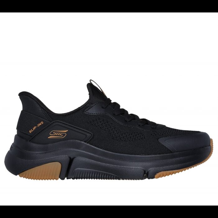 ⁦Skechers Mens' BOBS SPARROW FLEX-STEADY EDGE Shoes - حذاء سكيتشرز بوبس سبارو للرجال لون أسود⁩ - الصورة ⁦2⁩