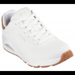 Skechers Men's Uno - Suited On Air Shoes - حذاء سكيتشرز أونو- سوتيود أون اير للرجال لون أبيض