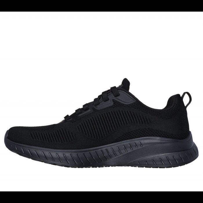 ⁦Skechers Mens' Work Relaxed Fit: Squad Chaos Slip Resistant - Fellker Shoes - حذاء سكيتشرز ورك ريلاكس فيت: سكواد للرجال لون أسود⁩ - الصورة ⁦5⁩