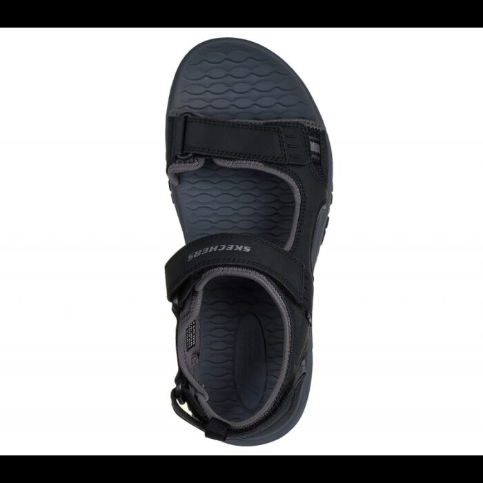 ⁦Skechers Men's Relaxed Fit: Prewitt - Rigdon Shoes - حذاء سكيتشرز ريلاكس فيت: بيرويت للرجال لون رمادي⁩ - الصورة ⁦3⁩