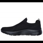 ⁦Skechers Mens' Go Walk Flex - Peerless Shoes - حذاء سكيتشرز جو وك فليكس- بيرليس للرجال لون أسود⁩ - الصورة ⁦5⁩
