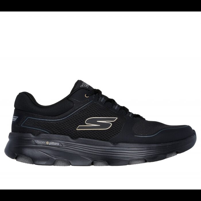 ⁦Skechers Mens' GOrun 7.0 - Full Range Shoes - حذاء سكيتشرز جو رن 7.0 فل رينج للرجال لون أسود⁩ - الصورة ⁦2⁩