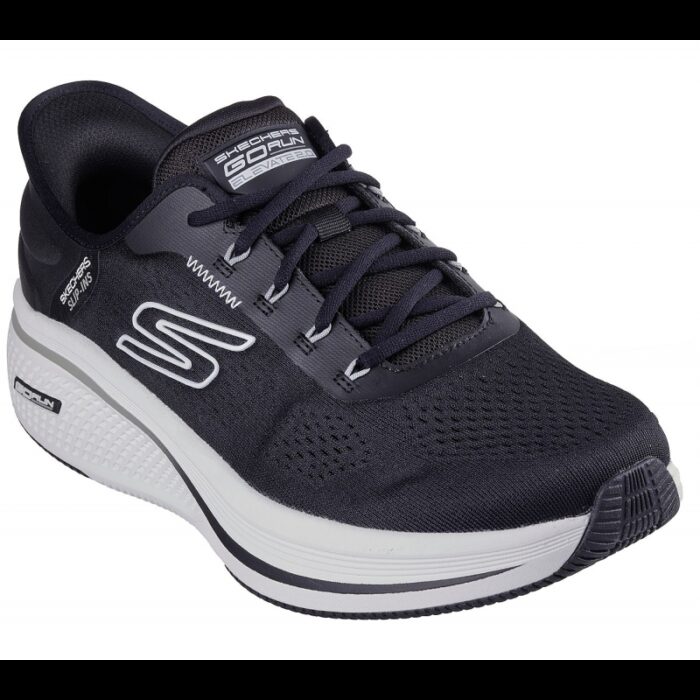 103379524_67de1d5e3c816 Skechers Mens' Slip-Ins: Go Run Elevate 2.0 - Banyan Shoes - حذاء سكيتشرز جو رن ايليفيت 2.0 للرجال لون أسود - الصورة 1