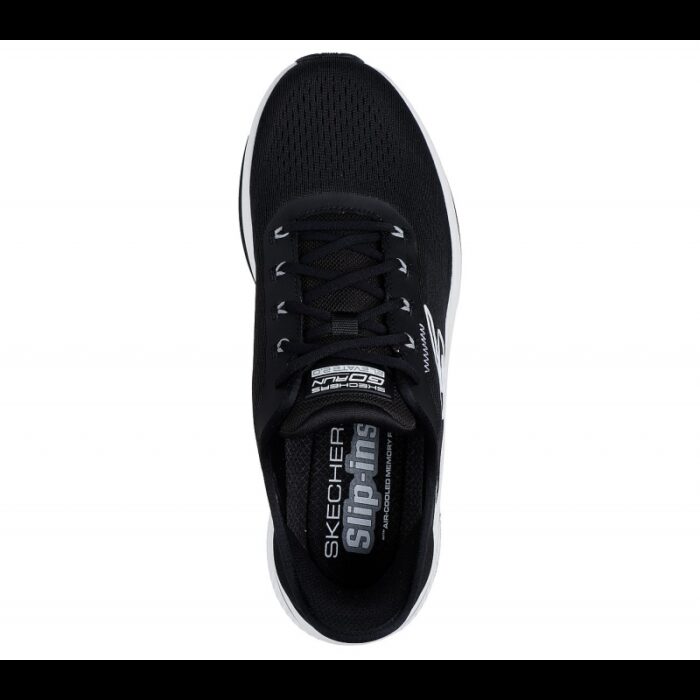 ⁦Skechers Mens' Slip-Ins: Go Run Elevate 2.0 - Banyan Shoes - حذاء سكيتشرز جو رن ايليفيت 2.0 للرجال لون أسود⁩ - الصورة ⁦3⁩