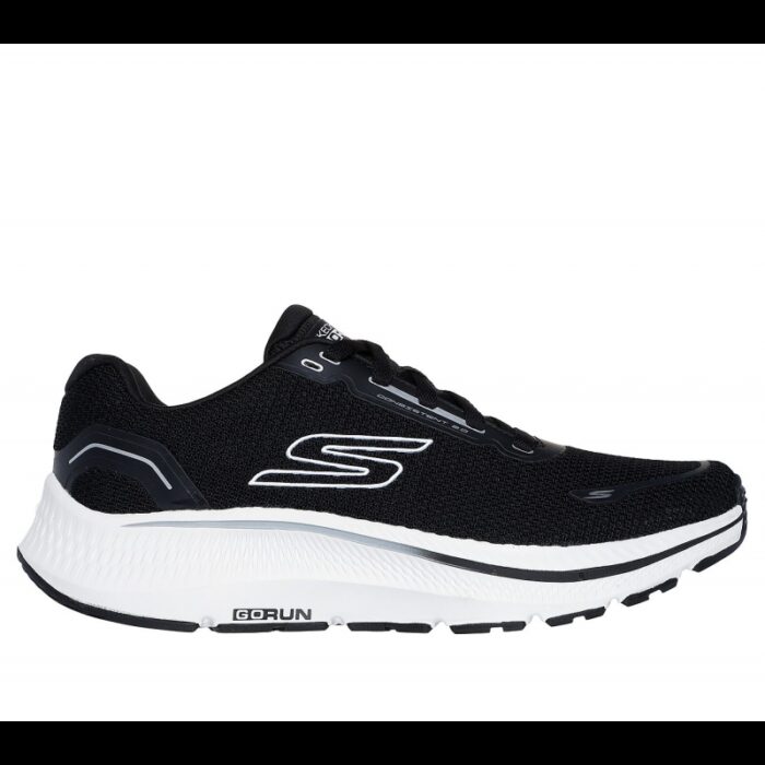 ⁦Skechers Mens' GOrun Consistent 2.0 Shoes - حذاء سكيتشرز جو رن كونستينت للرجال لون أسود⁩ - الصورة ⁦2⁩