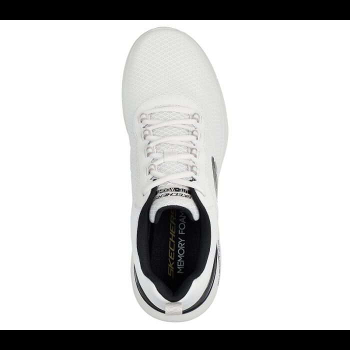 ⁦Skechers Mens' Skech-Air Dynamight 2.0 - Durron Shoes - حذاء سكيتشرز سكيتش اير دايانميت 2.0 للرجال لون أبيض⁩ - الصورة ⁦3⁩